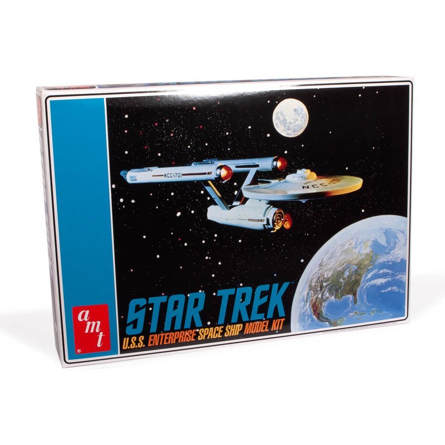 AMT Star Trek Classic U.S.S. Enterprise 1:650 Scale Model Kit-AMT-ModelCars.com