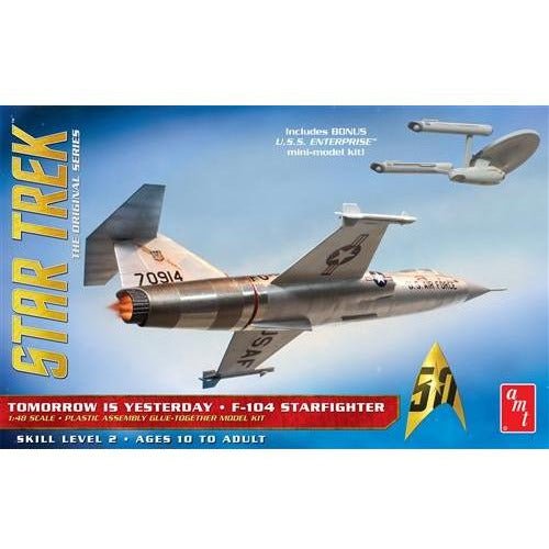 AMT Star Trek F - 104 Starfighter 1/48 Scale - AMT - ModelCars.com