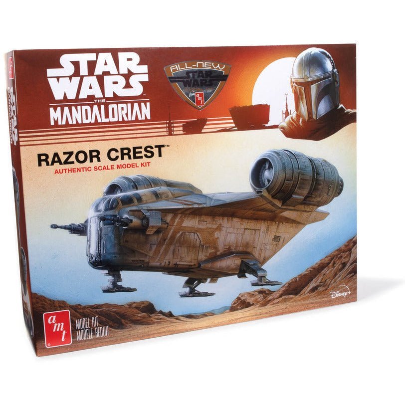 AMT Star Wars: Mandalorian Razor Crest 1:72 Scale Model Kit-AMT-ModelCars.com