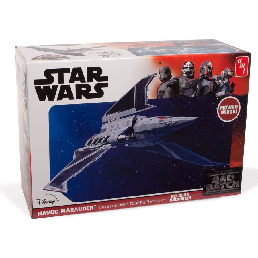 AMT Star Wars: The Bad Batch Havoc Marauder 1:144 Scale Model Kit - AMT - ModelCars.com