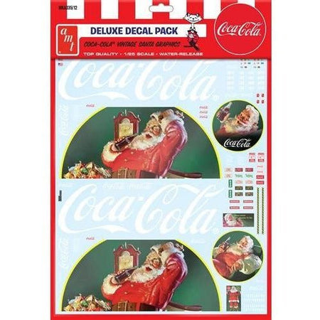 AMT Vintage Coca-Cola Santa Clause Big Rig Graphic Decals 1/25 Scale-AMT-ModelCars.com