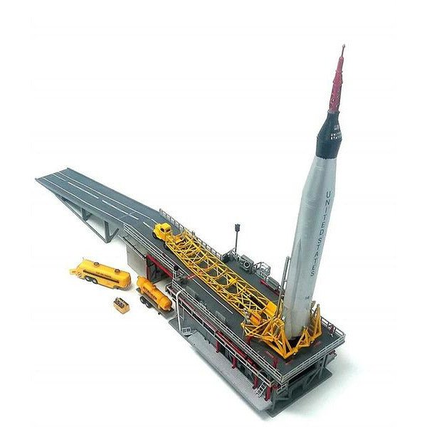 Atlantis 1/110 Atlas Rocket with John Glenn Mercury Capsule - Atlantis - ModelCars.com