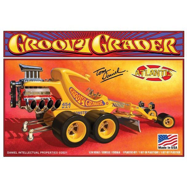 Atlantis 1/24 Tom Daniel Groovy Grader-Atlantis-ModelCars.com