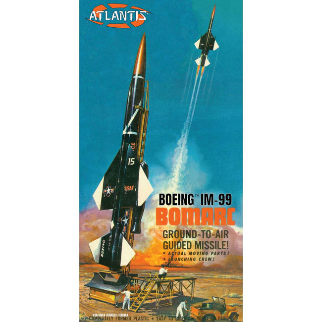 Atlantis Boeing IM - 99 Bomarc Missile with Launch Platform 1/56 Scale - Atlantis - ModelCars.com