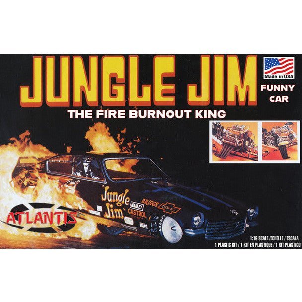 Atlantis Jungle Jim Funny Car 1/16-Atlantis-ModelCars.com
