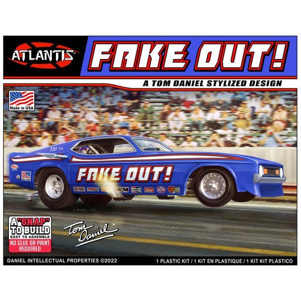 Atlantis Tom Daniel Fake Out Funny Car 1/32-Atlantis-ModelCars.com