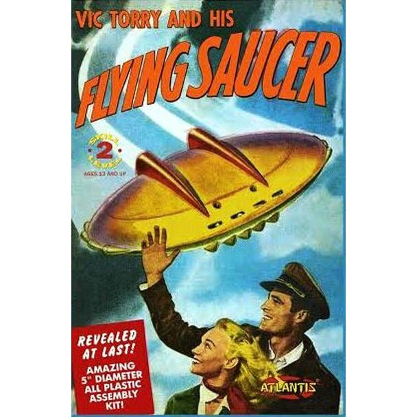 Atlantis Vic Torry's Flying Saucer Comic-Atlantis-ModelCars.com