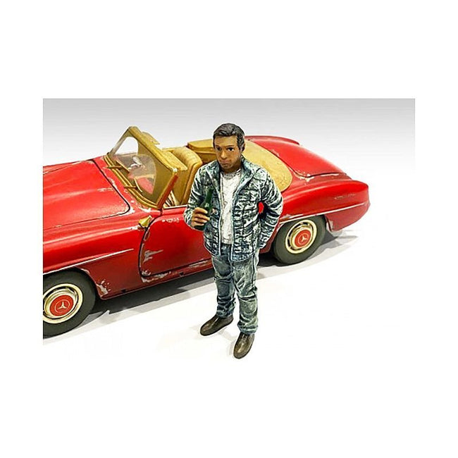 Auto Mechanic Hangover Tom Figurine for 1/18 Scale Models by American Diorama-American Diorama-ModelCars.com