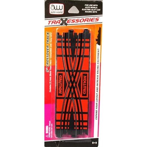 Auto World 9" Traxessories Crossover Track - Heartland - ModelCars.com