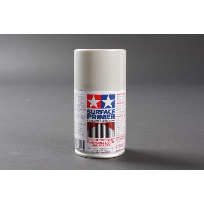 Surface Primer/Plastic Metal 100Ml Spray Can / Tamiya USA