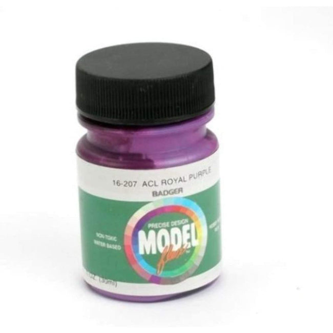 Badger Model Flex 16-207 Acl Atlantic Coast Line Royal Purple 1 Oz Acrylic Paint-Badger-ModelCars.com