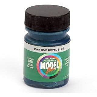 Badger Model Flex B & O Royal Blue 1oz-Badger-ModelCars.com