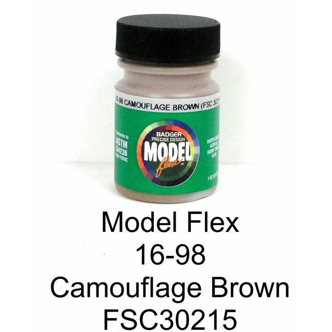 Badger Model Flex Camouflage Brown 1oz-Badger-ModelCars.com