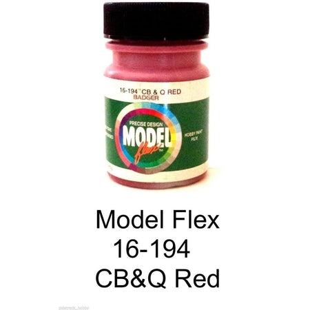 Badger Model Flex Cb&q Red - Badger - ModelCars.com