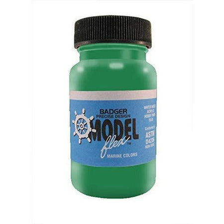 Badger Model Flex Deck Green Ink Bottle 28 Ml-Badger-ModelCars.com
