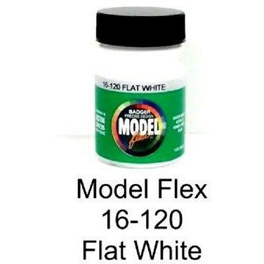 Badger Model Flex Flat White - Badger - ModelCars.com