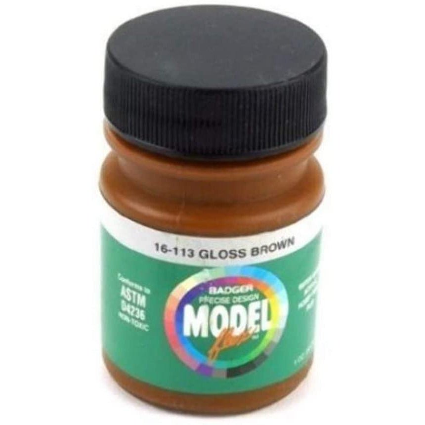 Badger Model Flex Glossy Brown - Badger - ModelCars.com