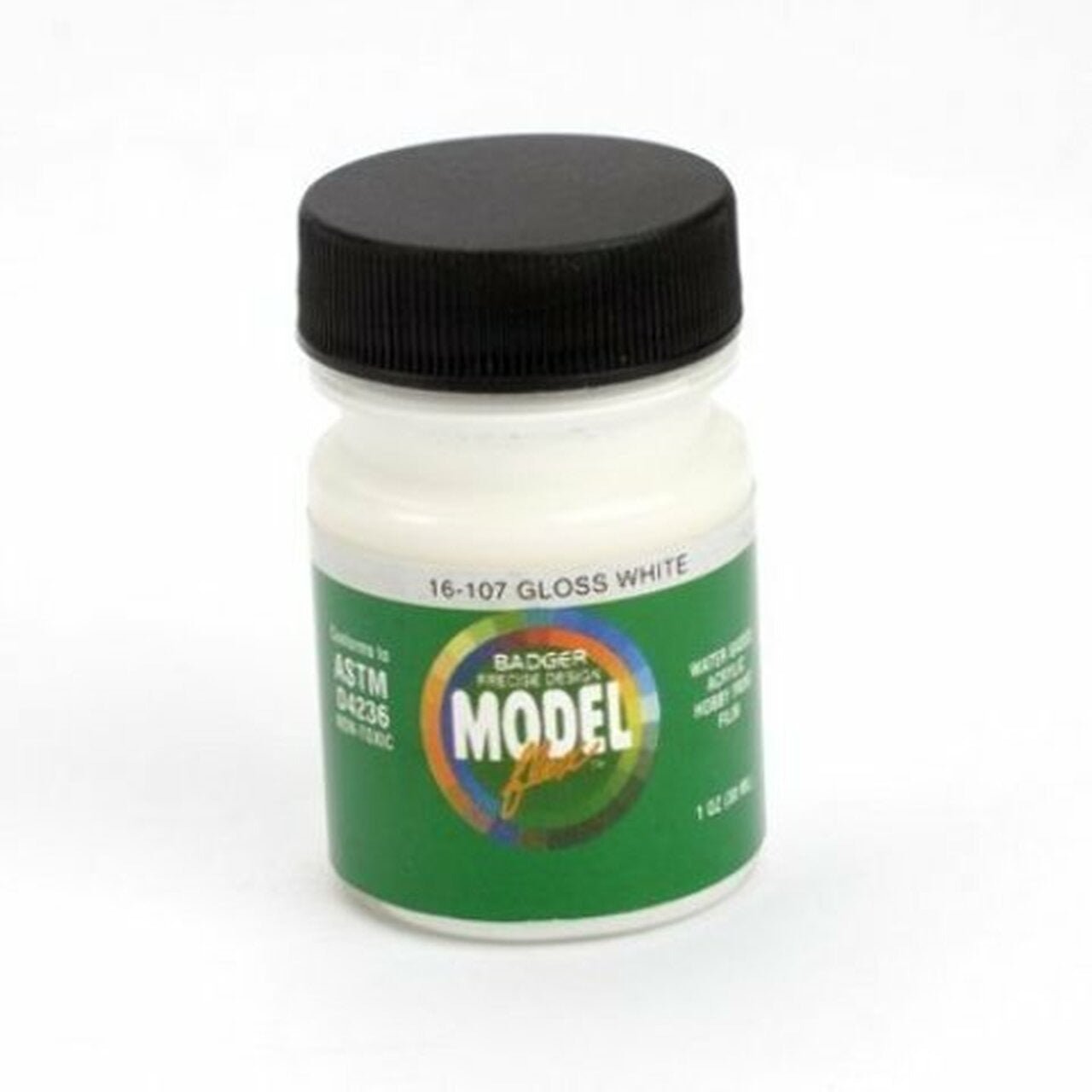 Badger Model Flex Glossy White - Badger - ModelCars.com