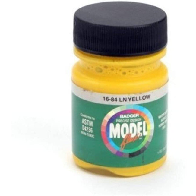 Badger Model Flex L & N Yellow 1oz-Badger-ModelCars.com