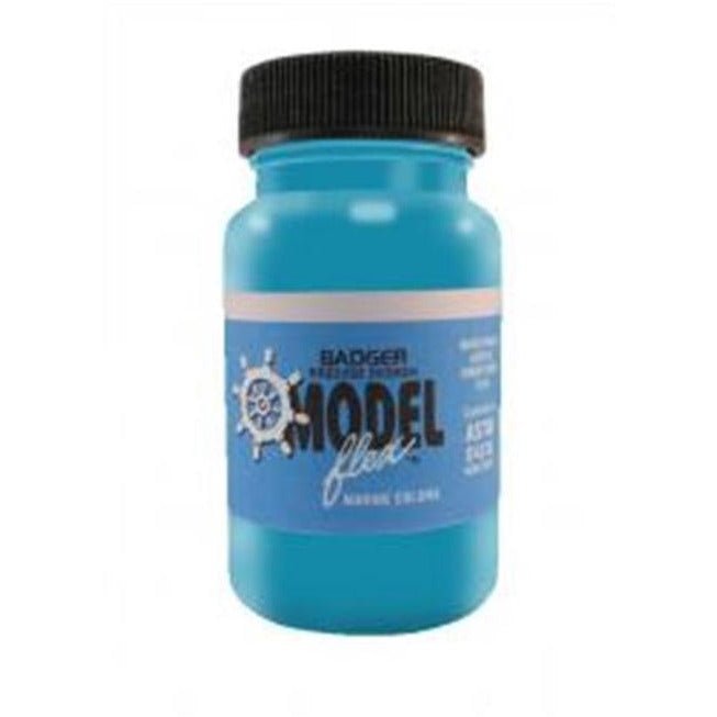 Badger Model Flex Marine Color Acrylic Paint Bottle - Tug Light Blue-Badger-ModelCars.com