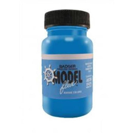 Badger Model Flex Marine Color Acrylic Paint Bottle - Tug Medium Blue-Badger-ModelCars.com
