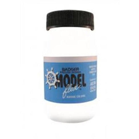 Badger Model Flex Marine Color Acrylic Paint Bottle - White-Badger-ModelCars.com