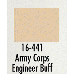 Badger Model Flex Marine Colors 1oz Army Corps Engineer Buff - Badger - ModelCars.com