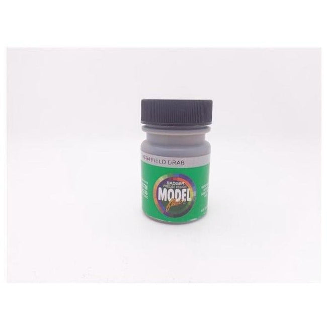 Badger Model Flex Oz Modelflex Marine Color Acrylic Paint Bottle - Field Drab-Badger-ModelCars.com