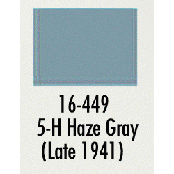 Badger Model Flex Paint Marine Colors 1oz 5-h Haze Gray Late 1941-Badger-ModelCars.com