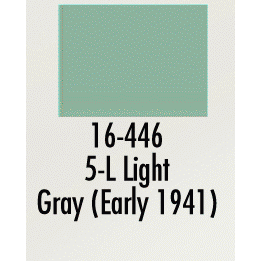 Badger Model Flex Paint Marine Colors 1oz 5-l Light Gray Early 1941-Badger-ModelCars.com