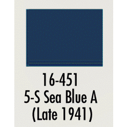 Badger Model Flex Paint Marine Colors 1oz 5-s Sea A Blue Late 1941-Badger-ModelCars.com