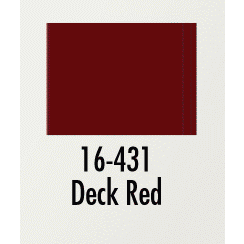 Badger Model Flex Paint Marine Colors 1oz Deck Red-Badger-ModelCars.com