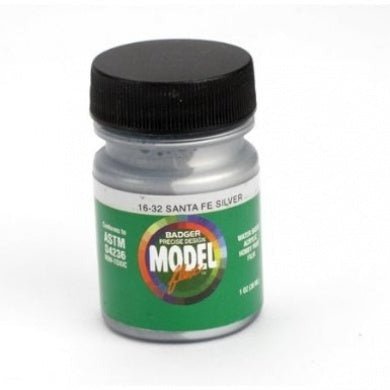 Badger Model Flex Santa Fe Silver - 1 Oz-Badger-ModelCars.com