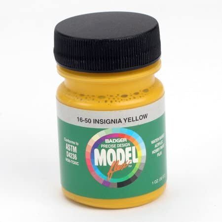 Badger Model Flex Yellow Badge 1 Oz Bad1650-Badger-ModelCars.com