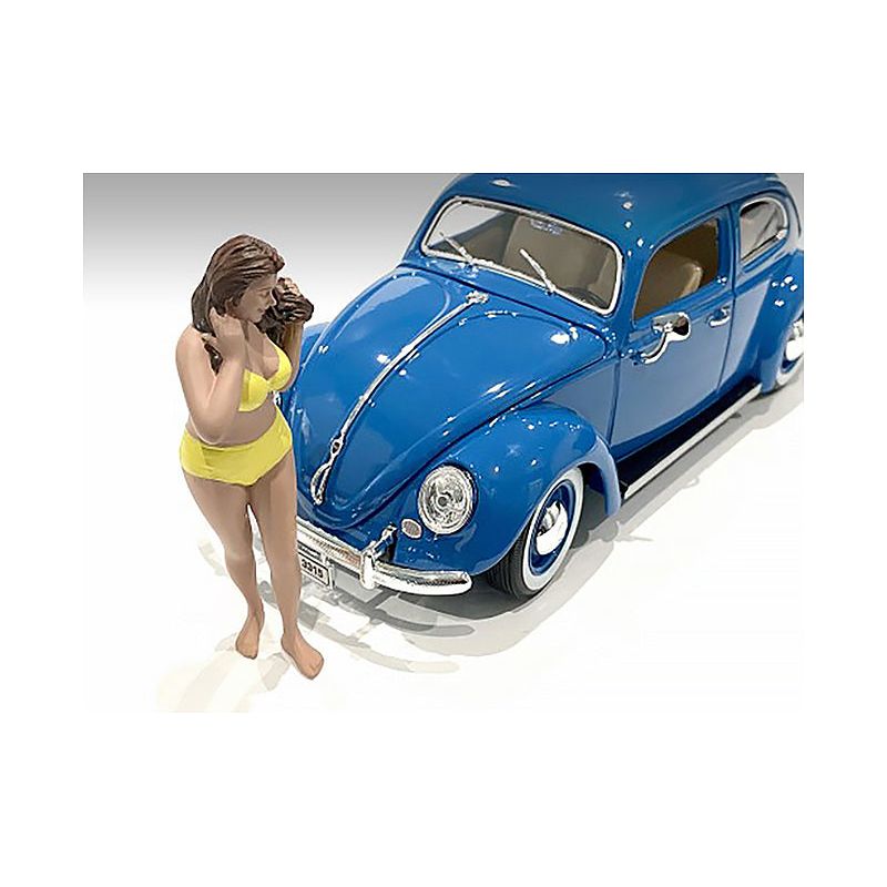 Beach Girl Amy Figurine for 1/18 Scale Models by American Diorama - American Diorama - ModelCars.com