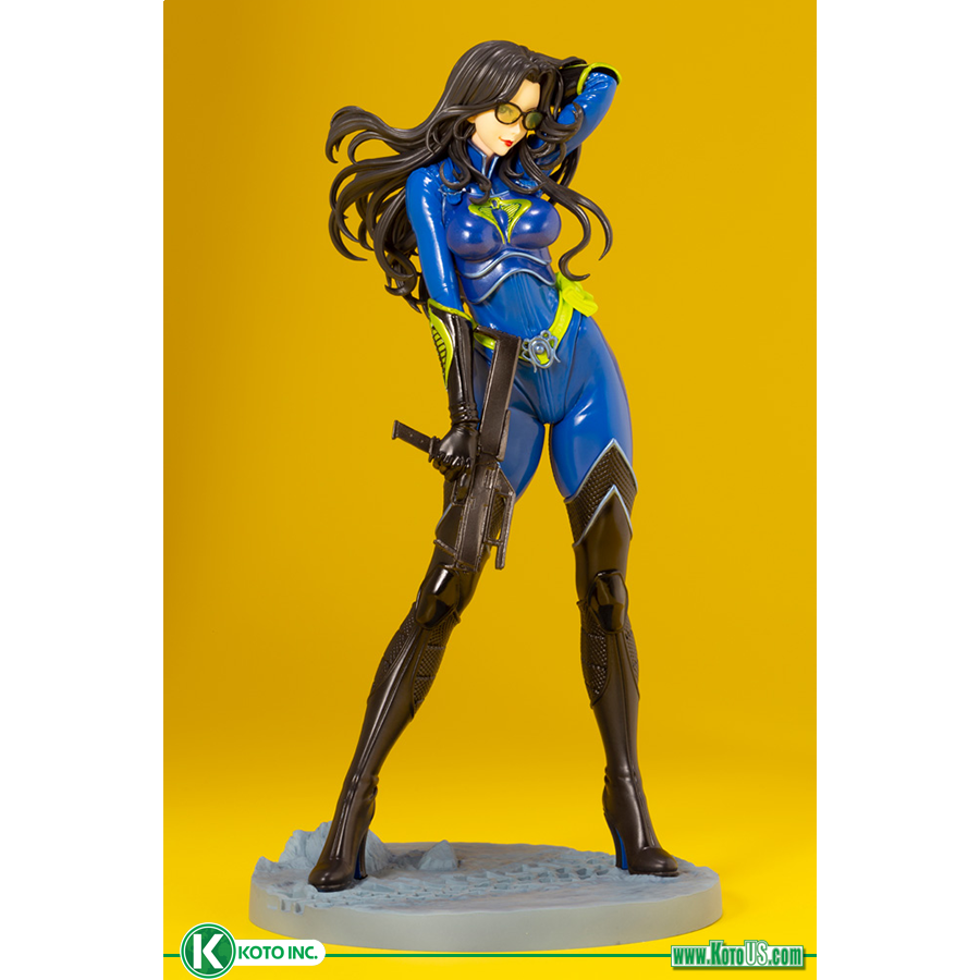 Kotobukiya G.I.JOE BARONESS 25th-ANNIVERSARY BLUE-COLOR BISHOUJO-STATUE