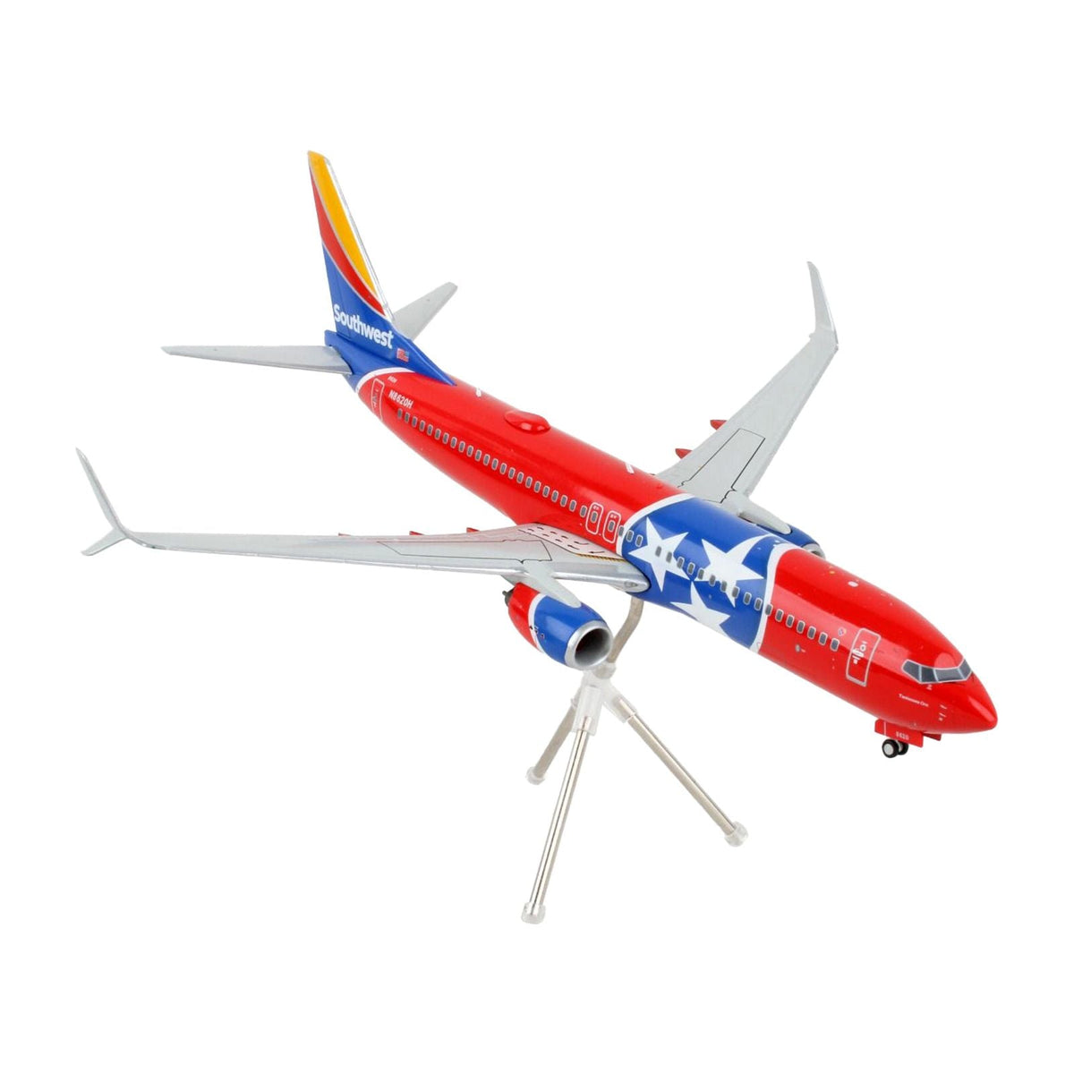 Boeing 737-800 Commercial Aircraft "Southwest Airlines - Tennessee One" Tennessee Flag Livery "Gemini 200" Series 1/200 Diecast Model Airplane by GeminiJets-GeminiJets-ModelCars.com