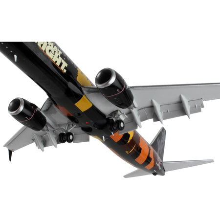 Boeing 737-900ER Commercial Aircraft with Flaps Down "Alaska Airlines - Our Commitment" Black with Graphics "Gemini 200" Series 1/200 Diecast Model Airplane by GeminiJets-GeminiJets-ModelCars.com