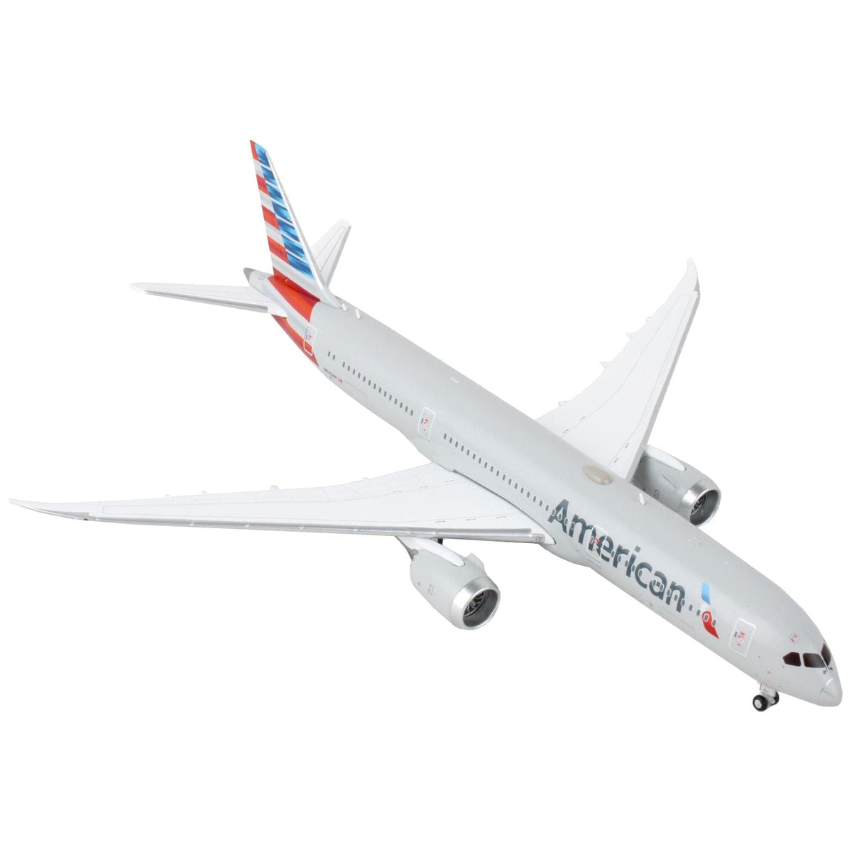Boeing 787 - 9 Commercial Aircraft "American Airlines" Gray 1/400 Diecast Model Airplane by GeminiJets - GeminiJets - ModelCars.com