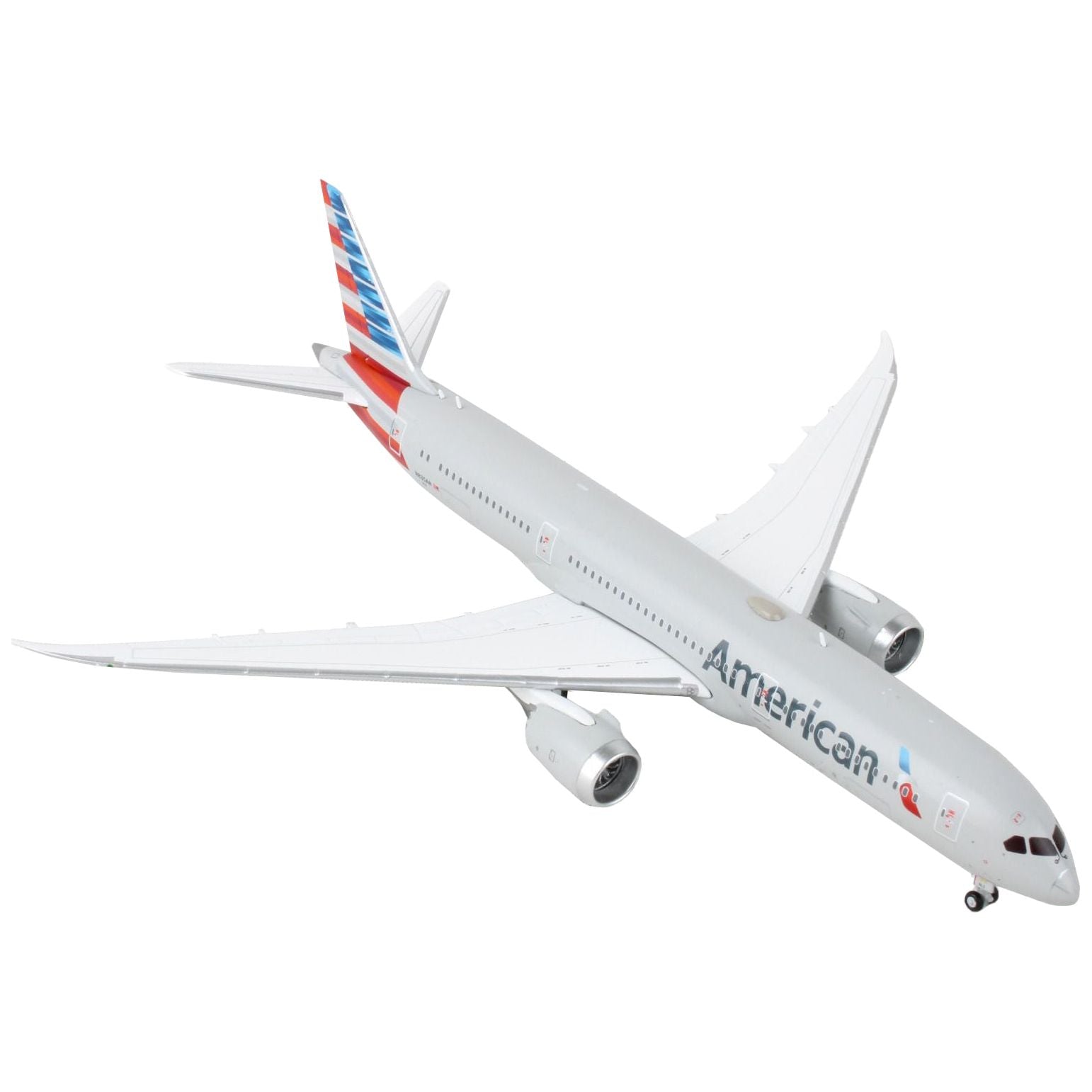 Boeing 787 - 9 Commercial Aircraft "American Airlines" Gray 1/400 Diecast Model Airplane by GeminiJets - GeminiJets - ModelCars.com