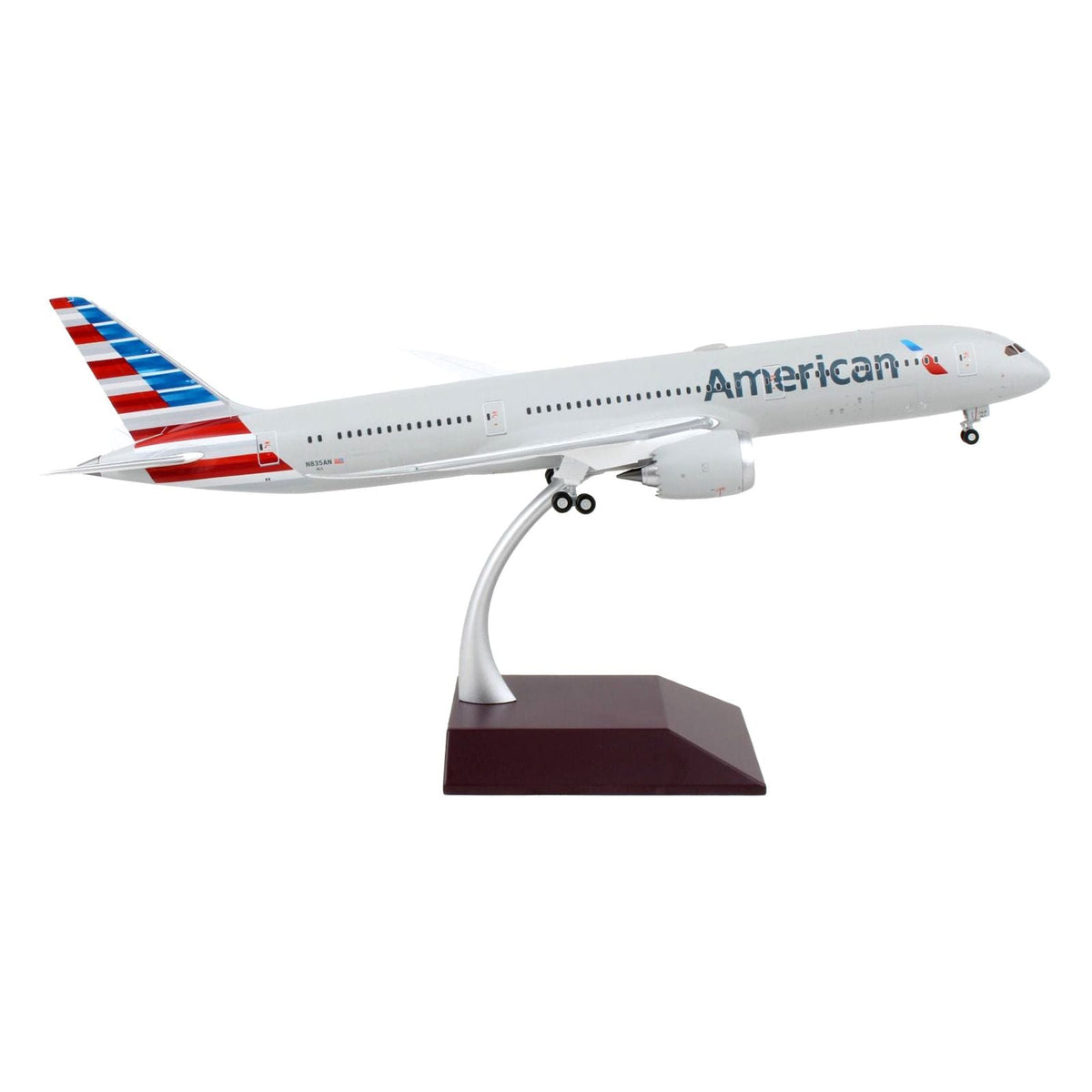 Boeing 787-9 Commercial Aircraft "American Airlines" Silver "Gemini 200" Series 1/200 Diecast Model Airplane by GeminiJets-GeminiJets-ModelCars.com