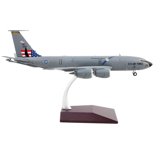 Boeing KC - 135 Stratotanker Tanker Aircraft "Kansas Air National Guard" United States Air Force "Gemini 200" Series 1/200 Diecast Model Airplane by GeminiJets - GeminiJets - ModelCars.com