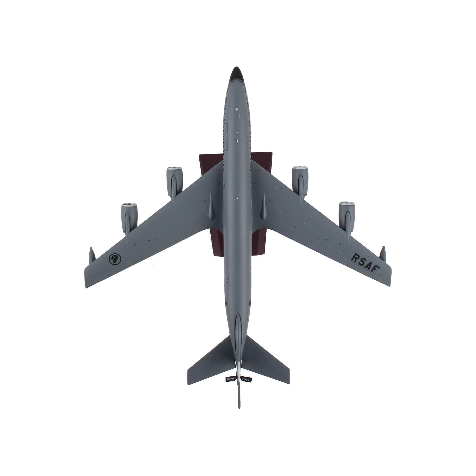 Boeing KC - 135R Stratotanker Tanker Aircraft "Republic of Singapore Air Force" Gray "Gemini 200" Series 1/200 Diecast Model Airplane by GeminiJets - GeminiJets - ModelCars.com