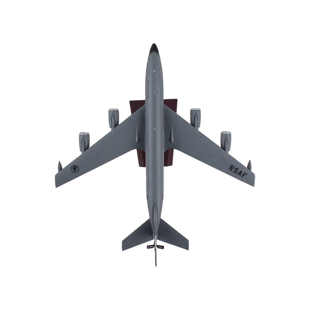 Boeing KC-135R Stratotanker Tanker Aircraft "Republic of Singapore Air Force" Gray "Gemini 200" Series 1/200 Diecast Model Airplane by GeminiJets-GeminiJets-ModelCars.com