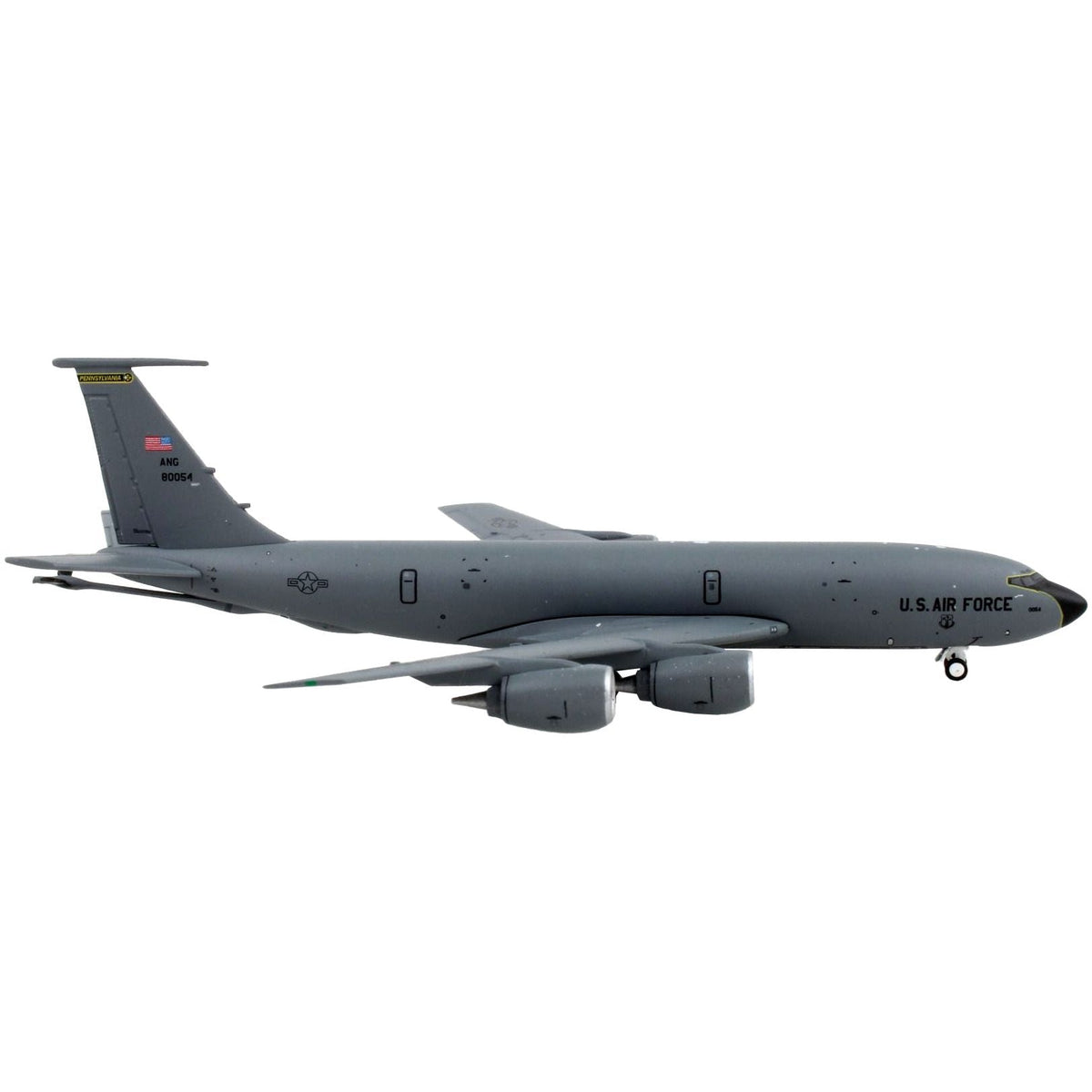 Boeing KC - 135T Stratotanker Tanker Aircraft "Pittsburgh IAP Pennsylvania Air National Guard" United States Air Force "Gemini Macs" Series 1/400 Diecast Model Airplane by GeminiJets - GeminiJets - ModelCars.com