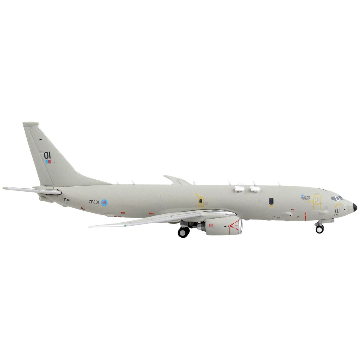 Boeing P - 8 Poseidon Patrol Aircraft "Pride of Moray" Royal Air Force "Gemini Macs" Series 1/400 Diecast Model Airplane by GeminiJets - GeminiJets - ModelCars.com