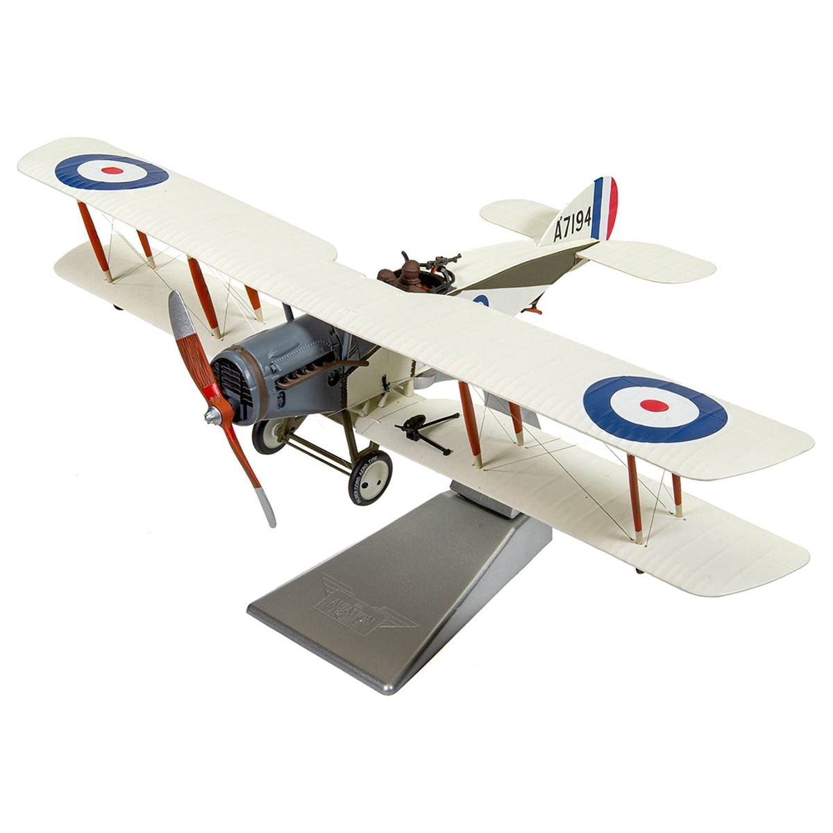Bristol F-2B Fighter Aircraft "A7194 Capt. Arthur H Peck & Capt. John JL Williams No.111 Squadron Egypt" (1917) Royal Flying Corps "The Aviation Archive" Series 1/48 Diecast Model by Corgi-Corgi-ModelCars.com