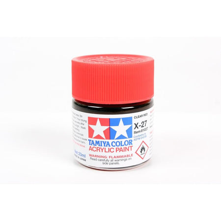 Tamiya Acrylic X-27 Clear Red