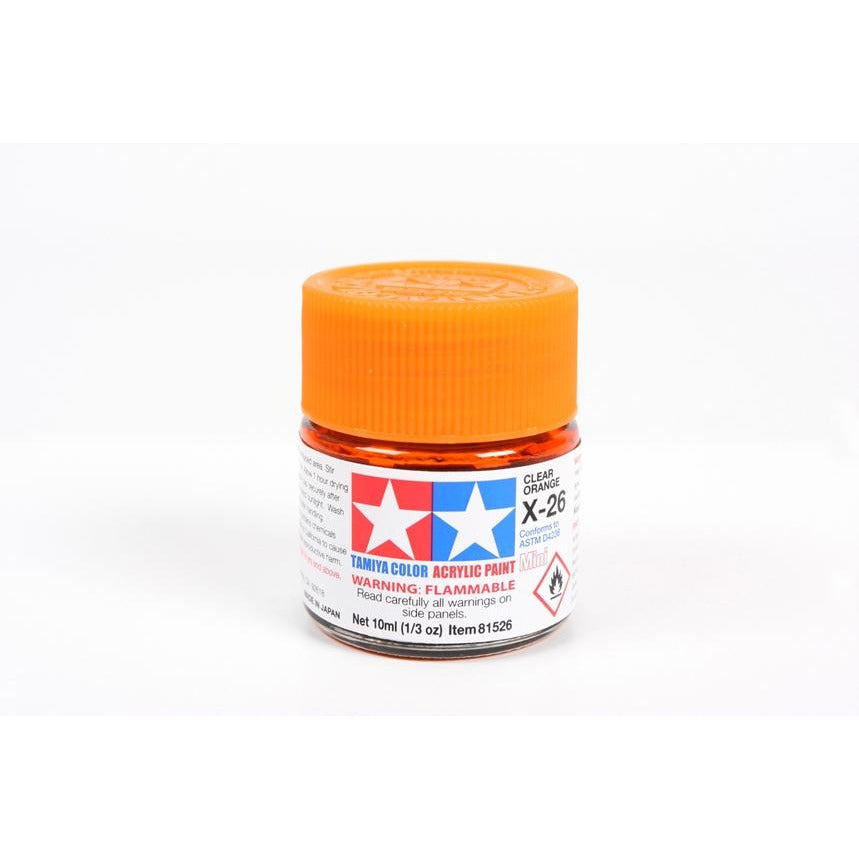 Tamiya Acrylic Mini X-26 Clear Orange