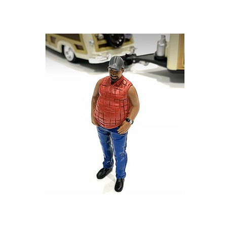 "Campers" Figure 1 for 1/18 Scale Models by American Diorama - American Diorama - ModelCars.com